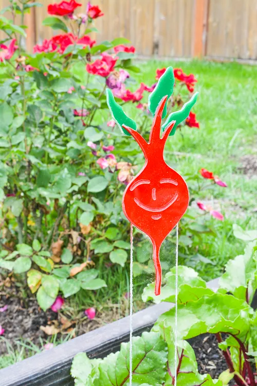 Acrylic Garden Makers — Glue on the green leafy bits (image 2)