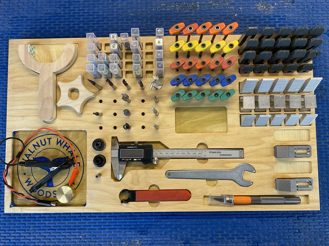 Tool Tray with Logo Inlay - image 1