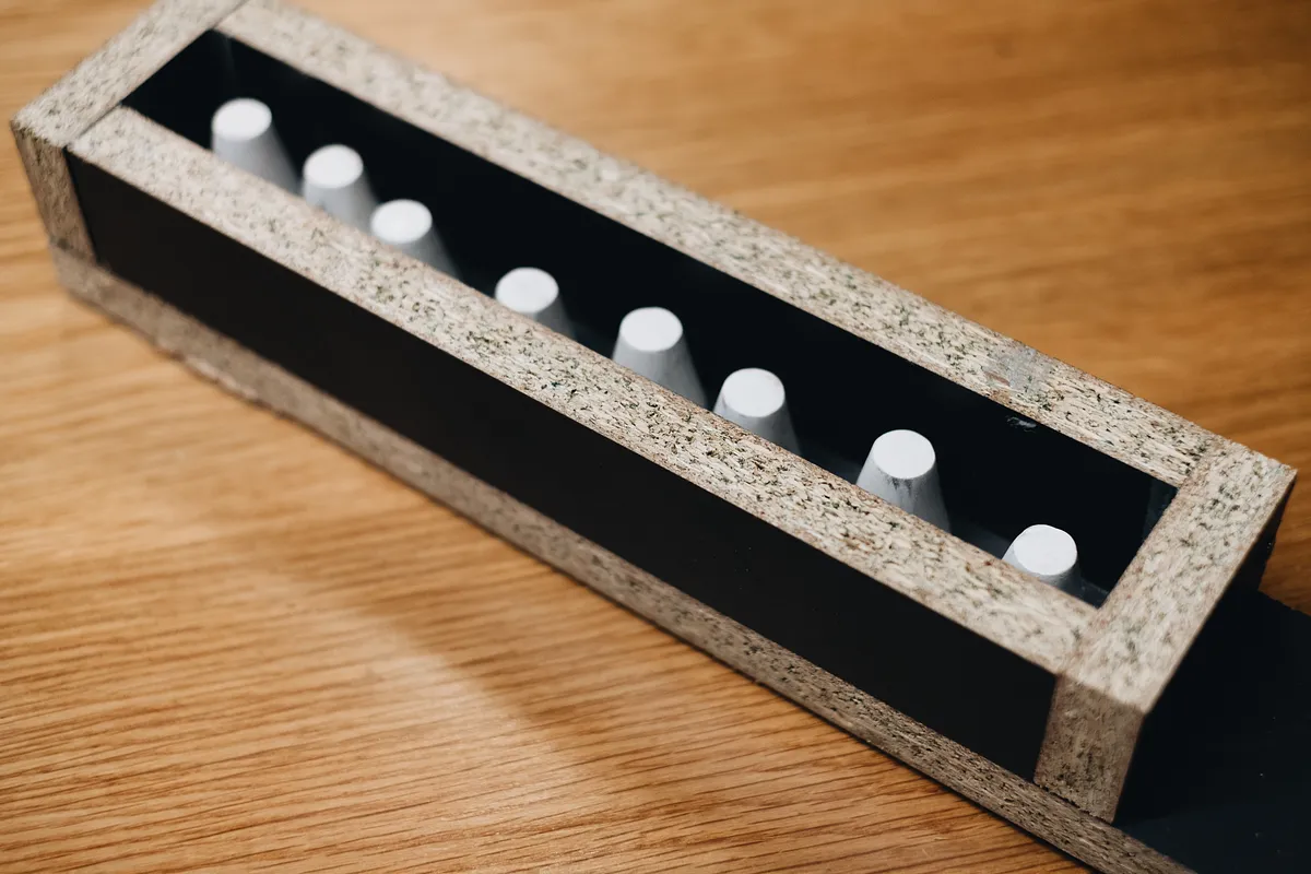 Concrete Chess Set — Formwork for silicone moulds (image 2)