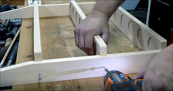 Pint Glass Display Rack — Assemble the Rack