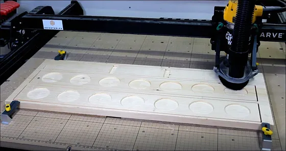 Pint Glass Display Rack — Cut the Second Set of Parts