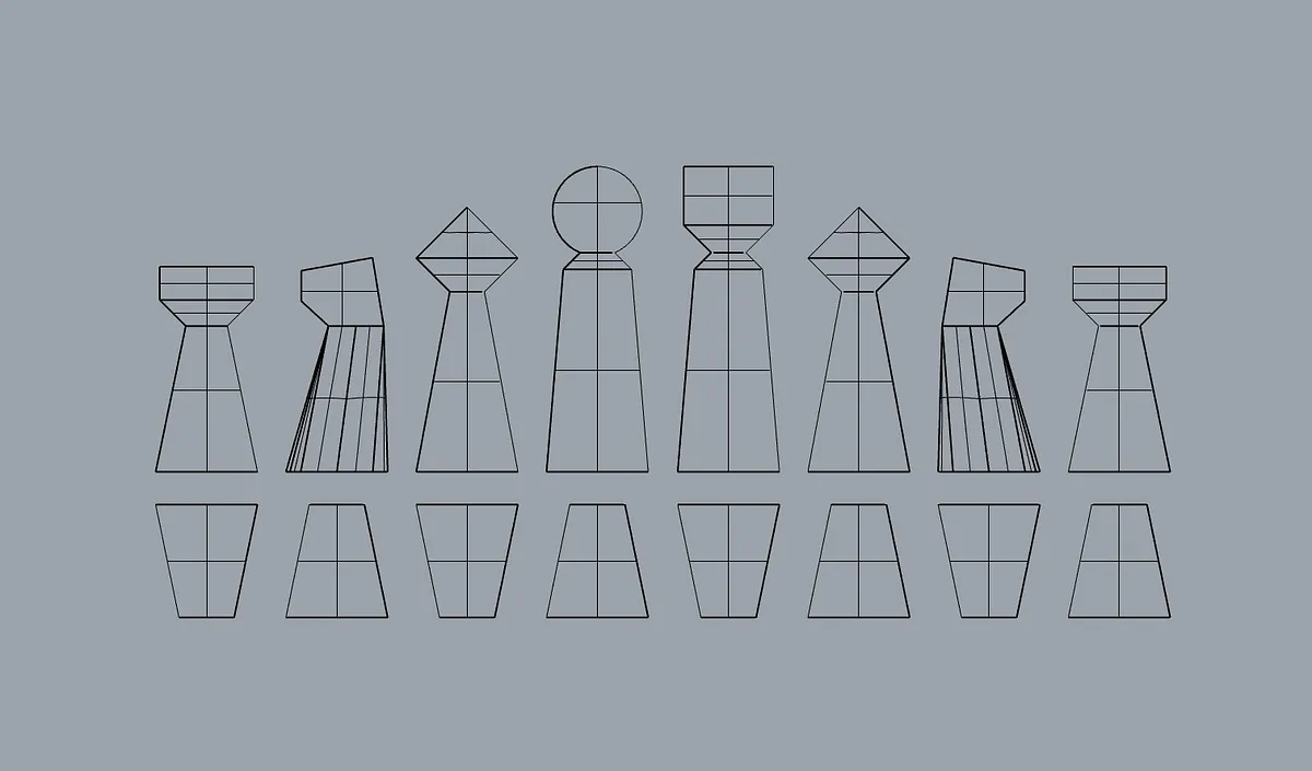 Concrete Chess Set — Concept Design (image 4)