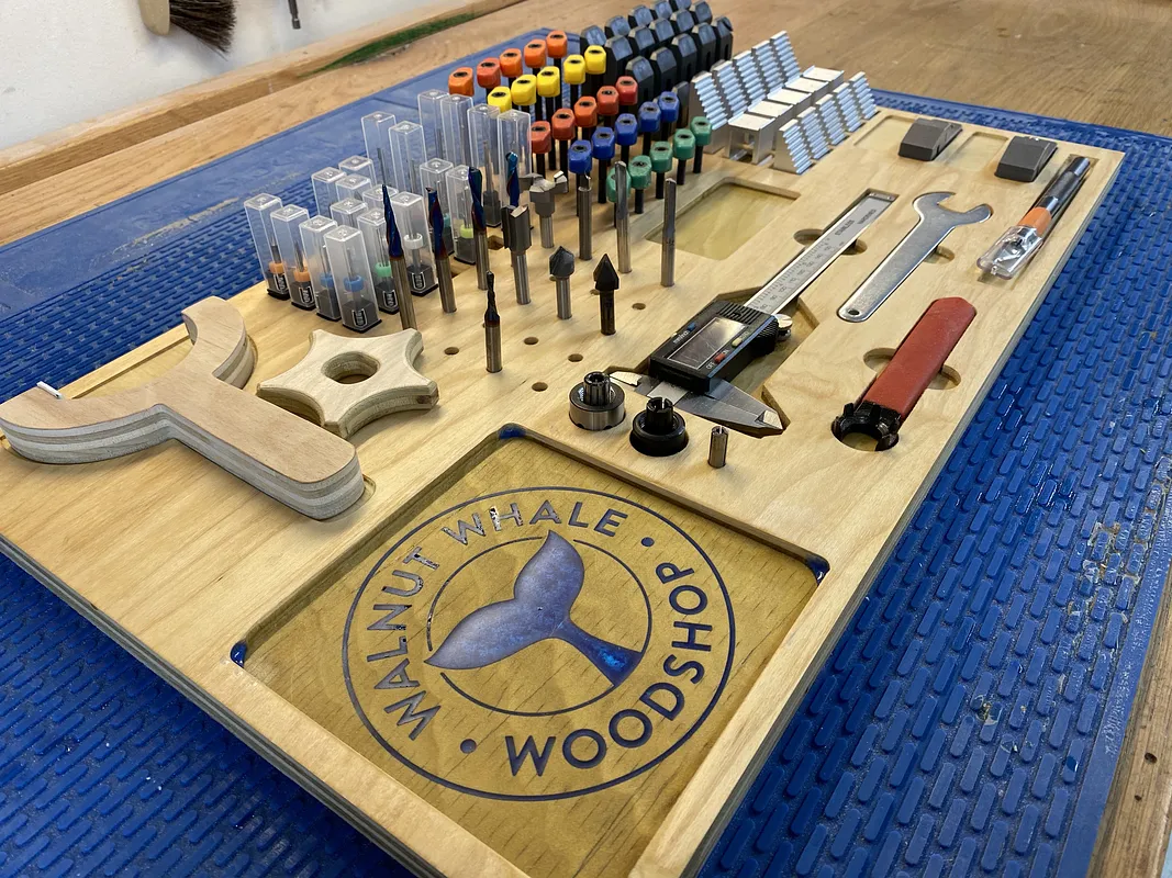 Tool Tray with Logo Inlay - image 2