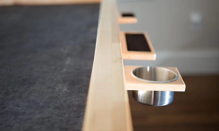 Gaming table trays for dice and drinks - image 6
