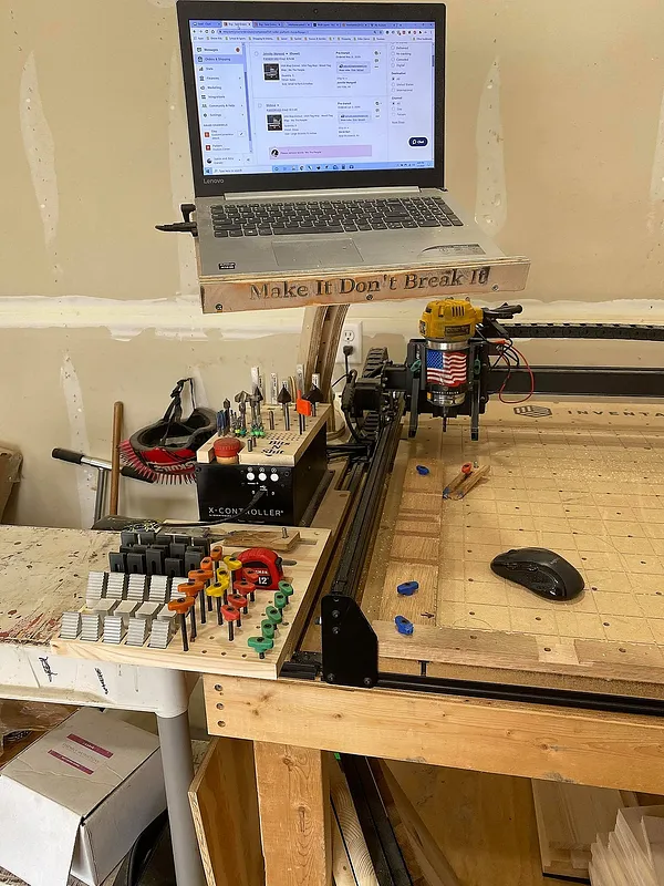 Laptop Stand, Clamp and Bit Storage - image 1