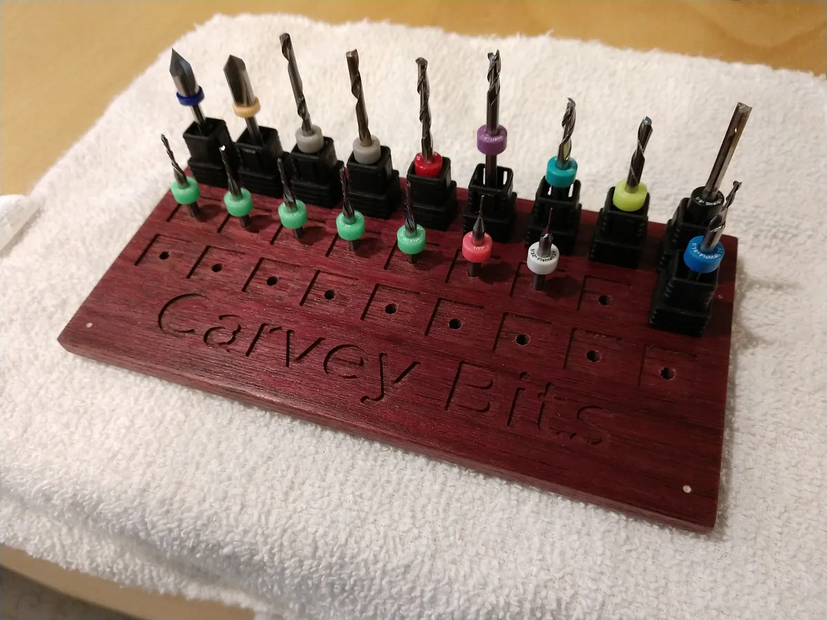 Carvey Bit Holder — Store your Bits