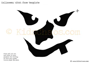 witch face