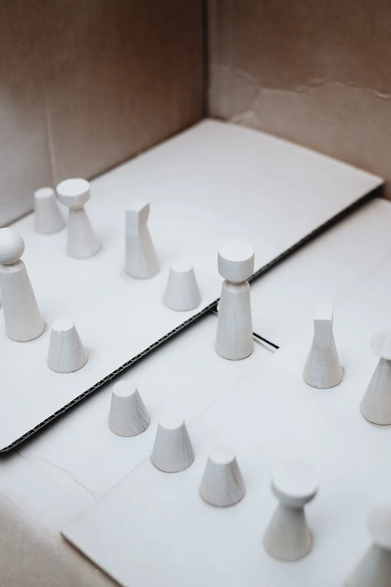 Concrete Chess Set — Sanding and Priming (image 3)