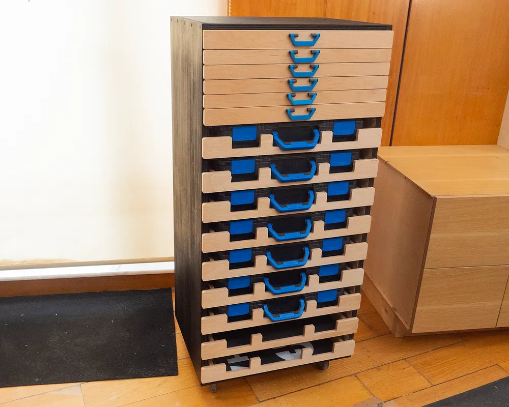 DRILL BITS AND SORTIMO BOX CABINET - image 2