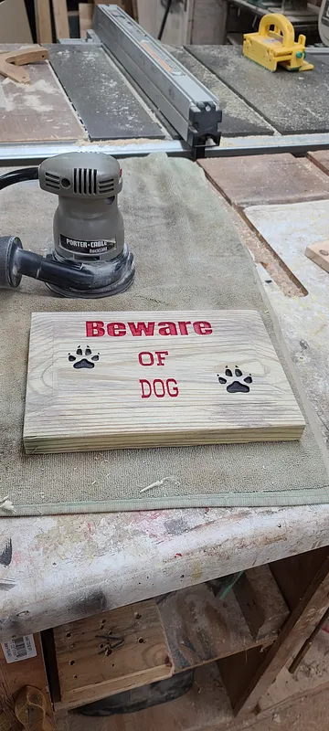 Dog sign - image 1