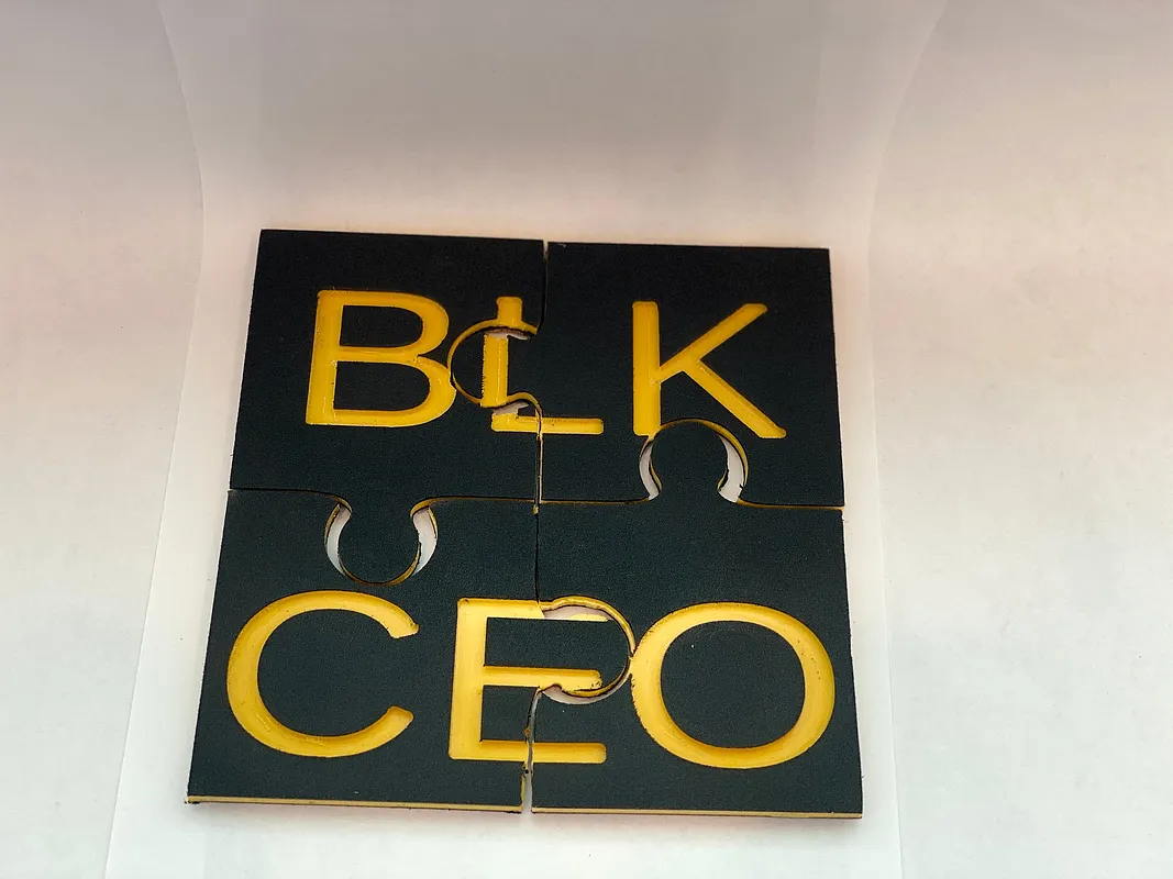 Black CEO Coaster 2 - image 1