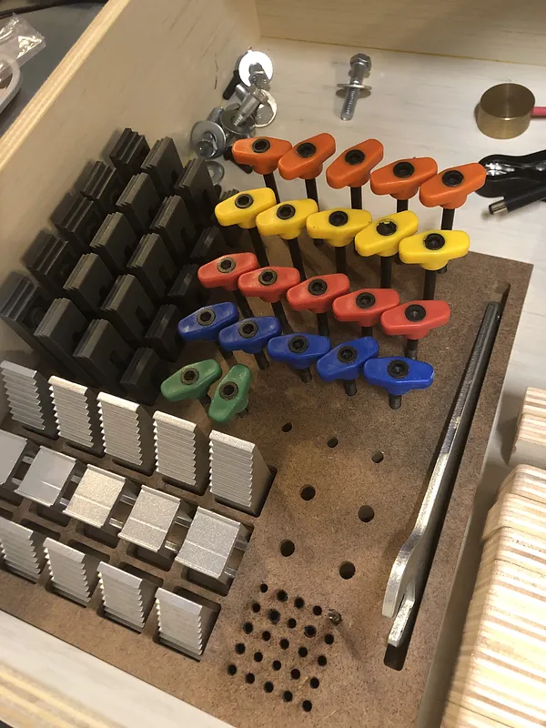 Remake of "CNC Clamp and Tool storage" - image 1