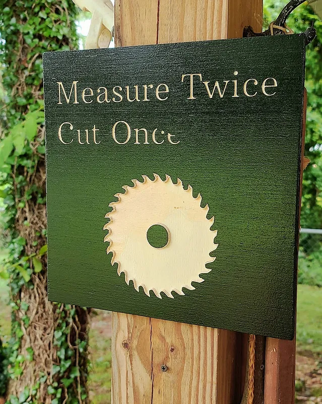 Measure twice - image 1
