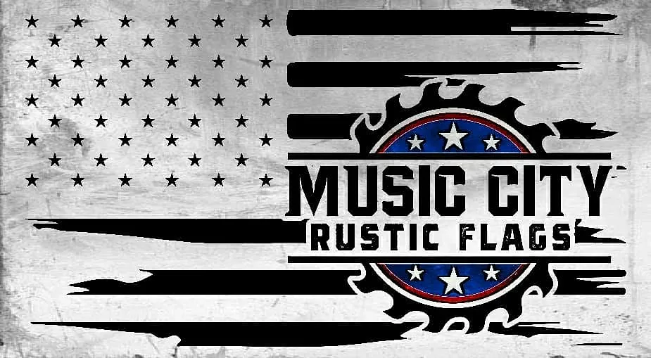 50 stars 36" by Music City Rustic Flags - image 1