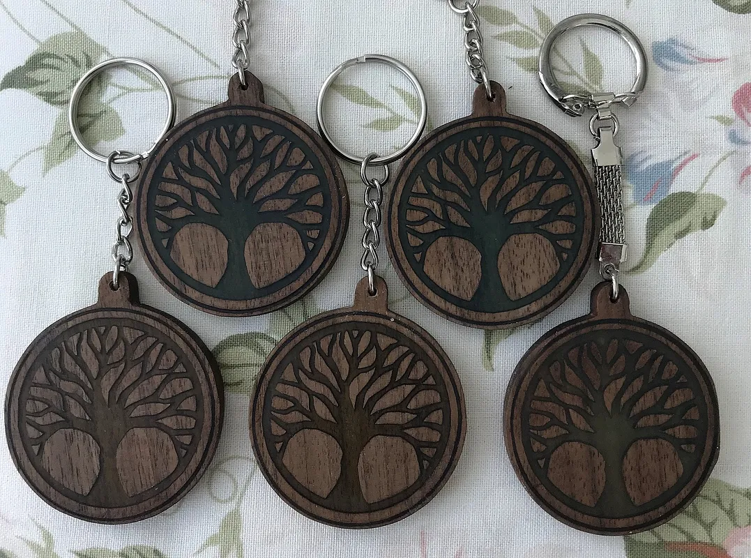 Tree of life keyring - image 1