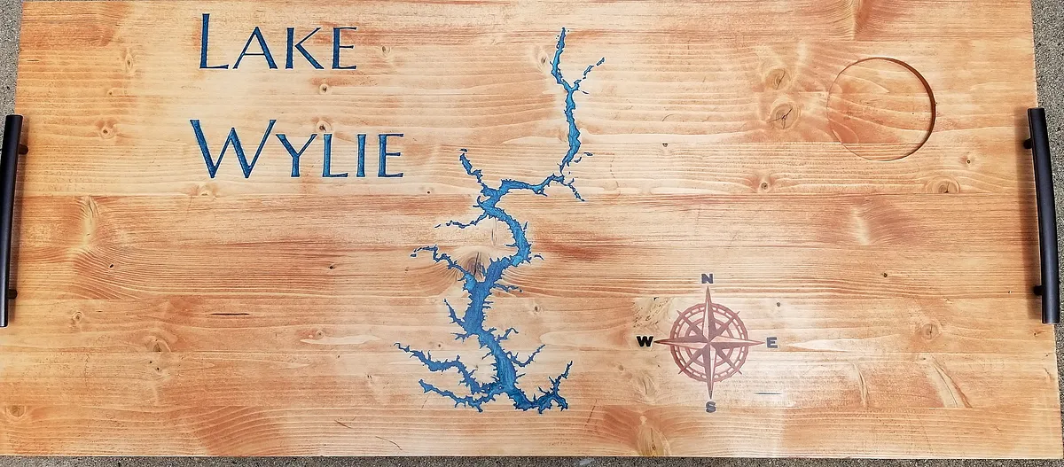 Lake Wylie Serving Tray - image 1