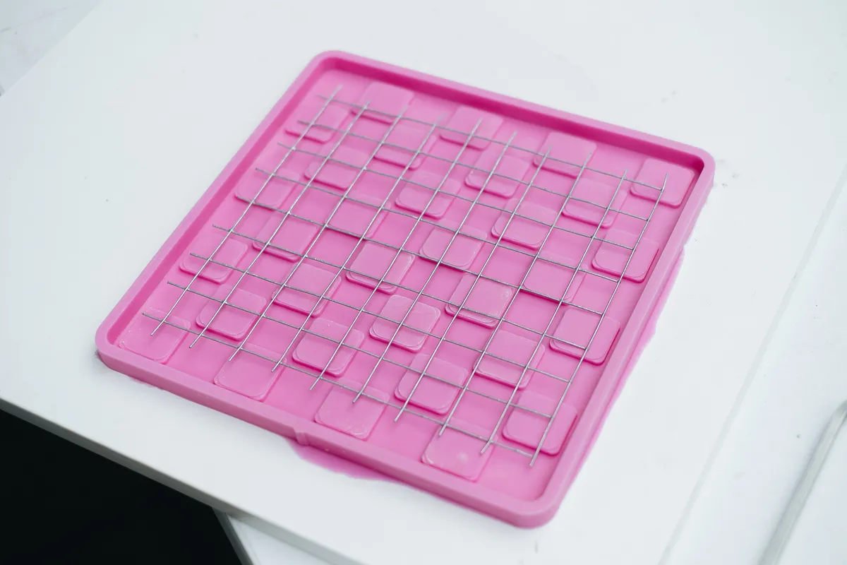 Concrete Chess Set — Formwork for silicone moulds (image 8)