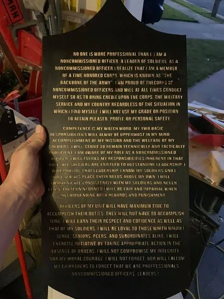 NCO Creed - image 1