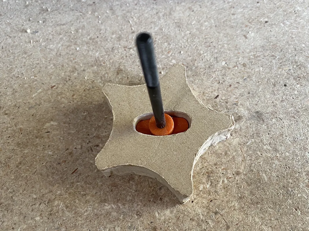 Star Clamp Screw Knob - image 1