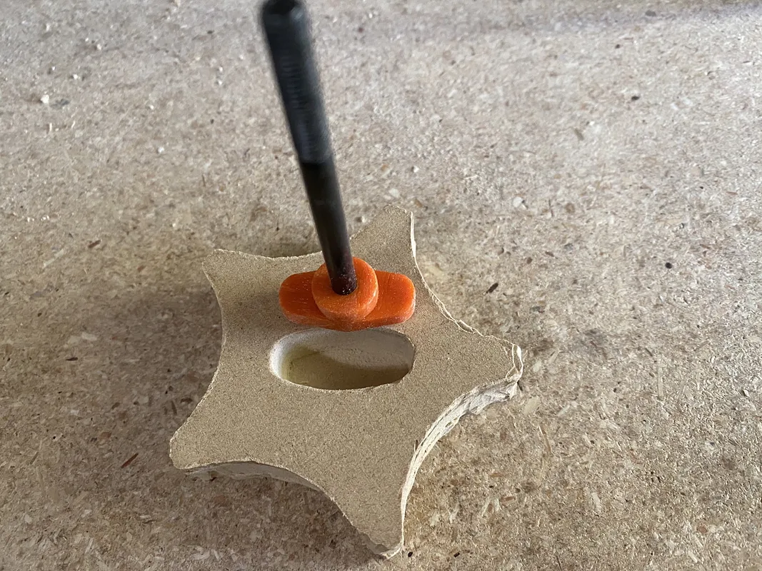 Star Clamp Screw Knob - image 2