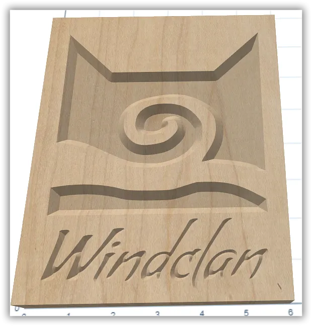Warrior Cats Windclan Wall Plaque / Clock - image 1
