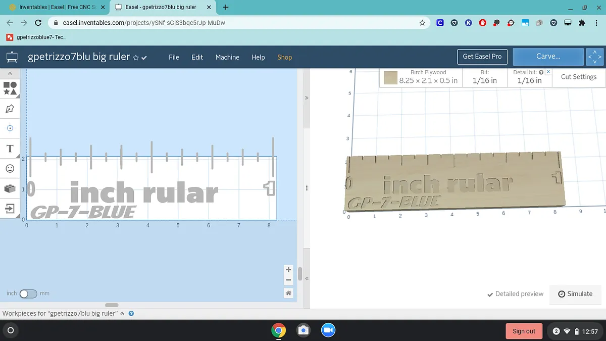 gpetrizzo7blu big ruler - image 1