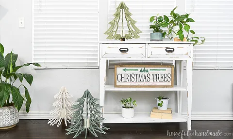 3D Christmas Trees