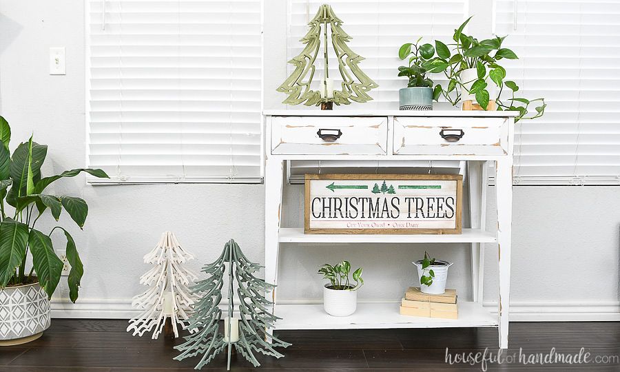 3D Christmas Trees