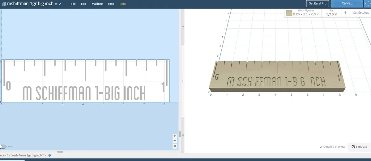 Copy of mshiffman 1gr big inch  - image 1