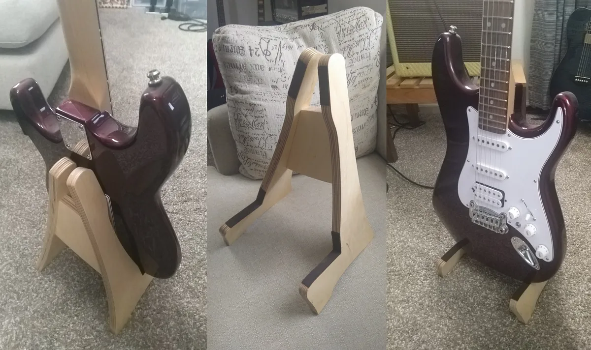 Electric Guitar Stand 8mm Domino - image 1