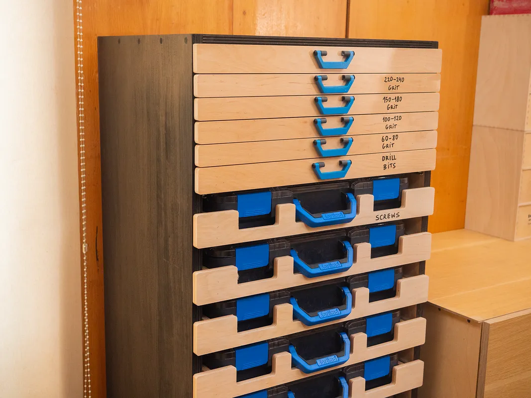 DRILL BITS AND SORTIMO BOX CABINET - image 4