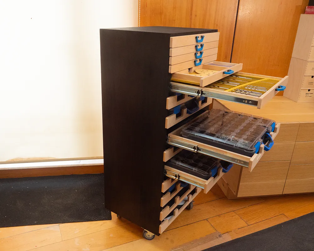 DRILL BITS AND SORTIMO BOX CABINET - image 6