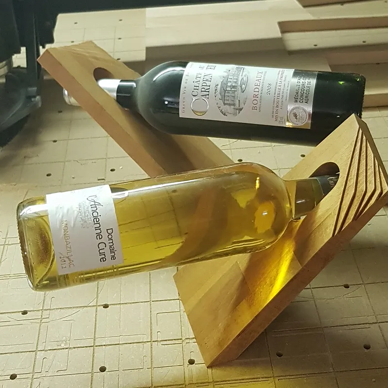 support pour bouteille de vin - image 1