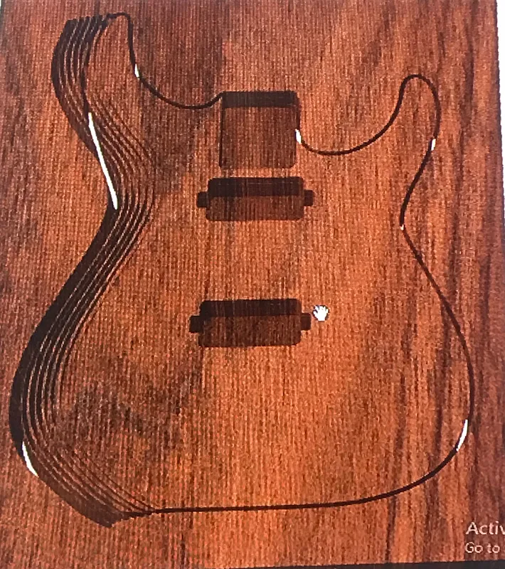 Carved strat style - image 2