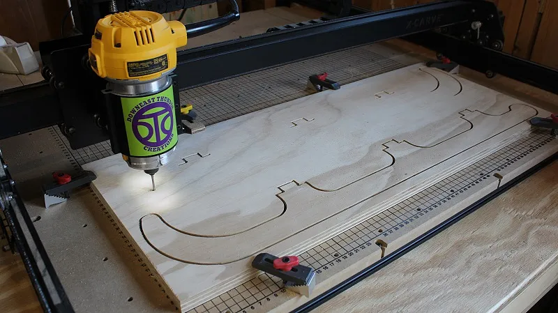 Christmas Tree Sleigh — Cut out parts (image 4)