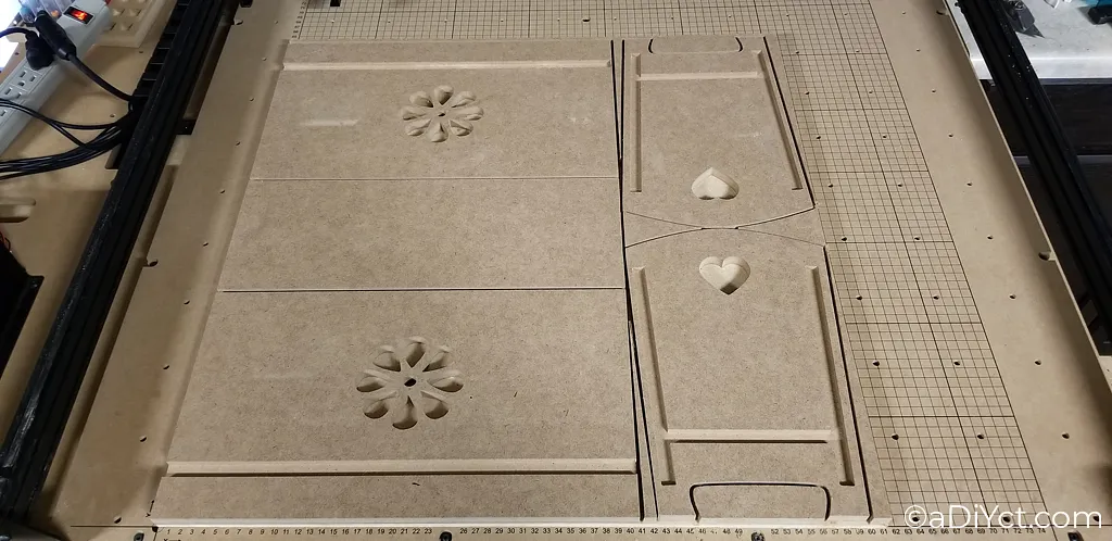 Magazine Rack — Carving