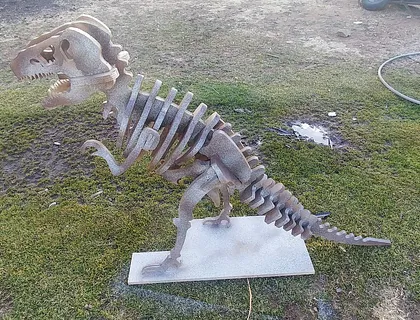 3'x5' T-Rex dinosaur Part 1 of 3