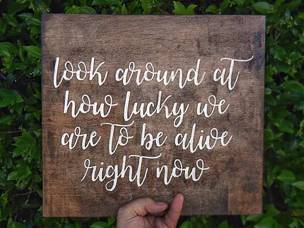Hamilton Lyric Sign