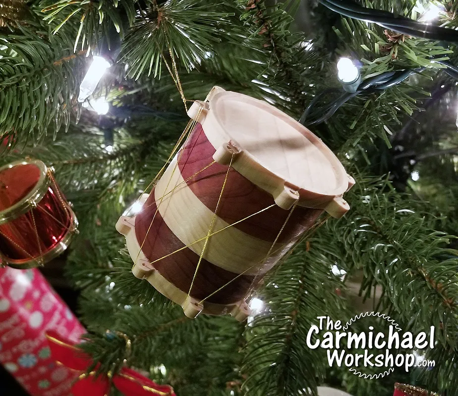 Drum Christmas Ornament - image 1