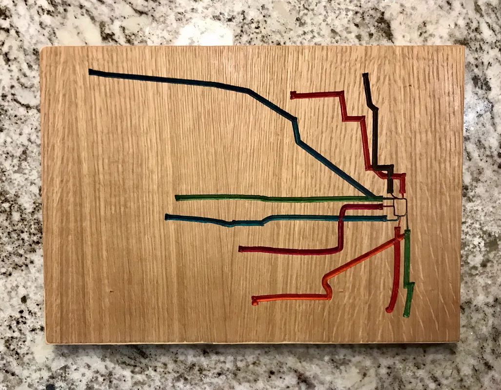 Chicago metro map - image 1