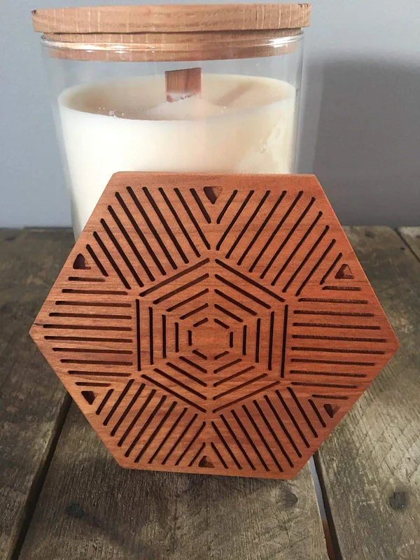 Geometric Snowflake Trivet - image 2