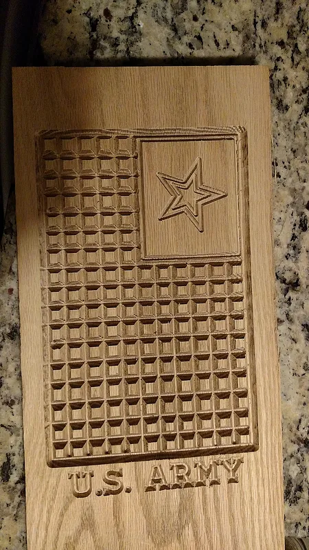 trivet with Army Star - image 1