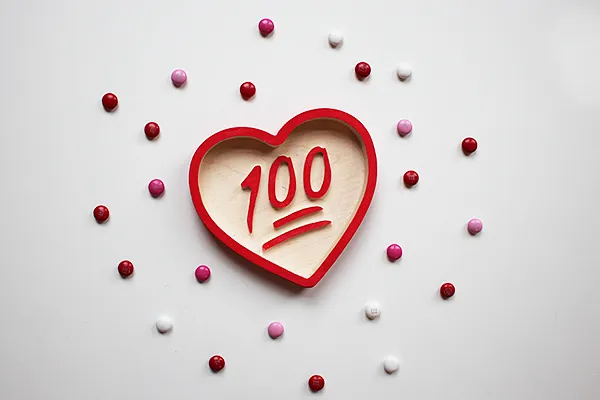 Conversation Heart Candy Dishes - image 1