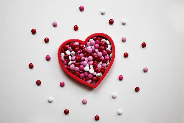 Conversation Heart Candy Dishes - image 2