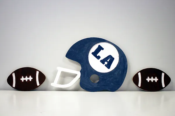 Football Helmet Wall Decor - image 2