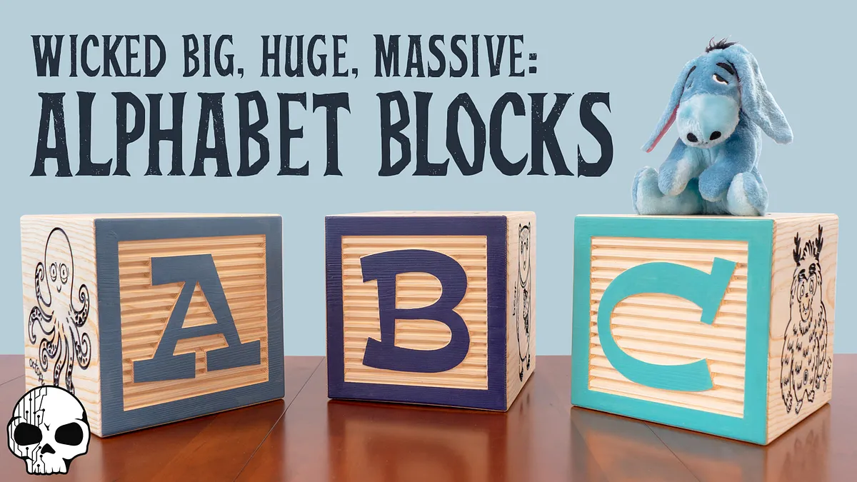 Giant Alphabet Blocks - image 1