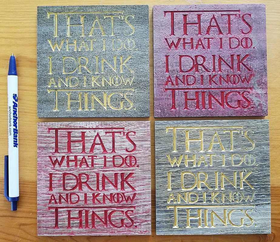 Coaster - Tyrion Game of Thrones - image 1