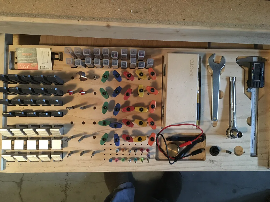 CNC Clamp and Tool storage - image 1