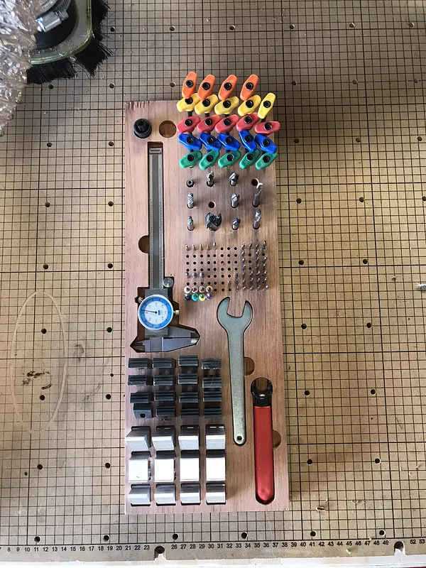 Remake of "CNC Clamp and Tool storage" - image 1