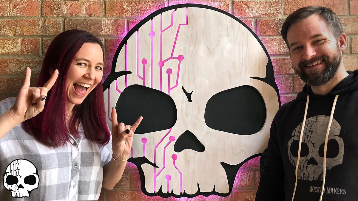 Backlit LED Skull Sign - image 1
